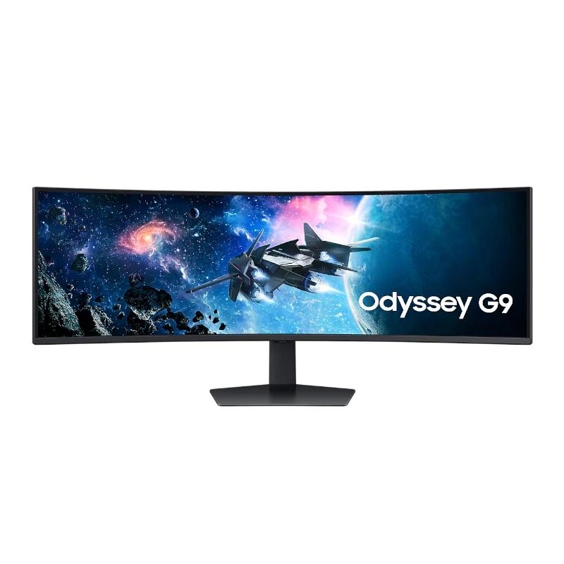 Samsung G95C monitor de ecrã 124,5 cm (49") 5120 x 1440 pixels Dual QHD LED Preto