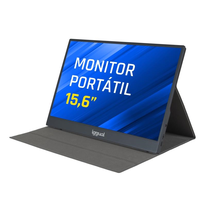 iggual MPL156 monitor de ecrã 39,6 cm (15.6") 1920 x 1080 pixels Full HD LED Preto