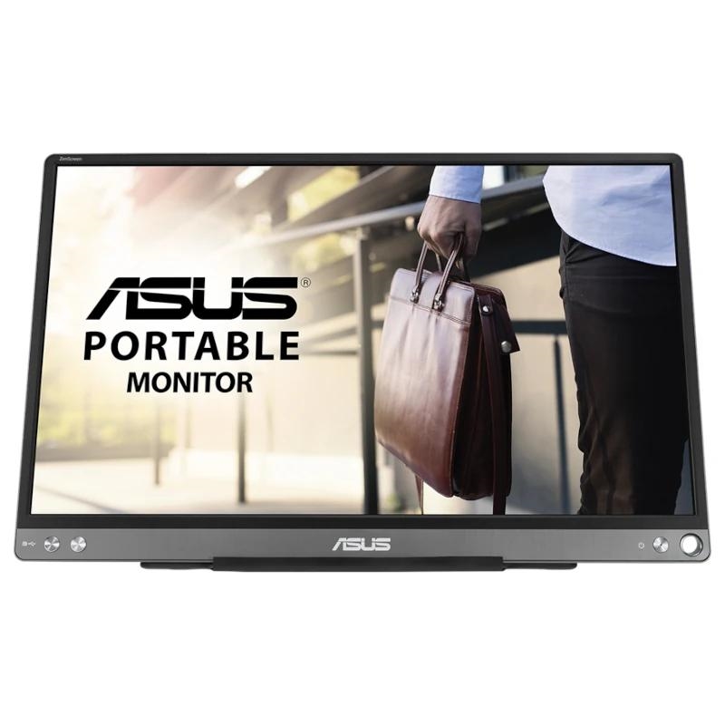 ASUS ZenScreen MB16ACE monitor de ecrã 39,6 cm (15.6") 1920 x 1080 pixels Full HD LED Cinzento