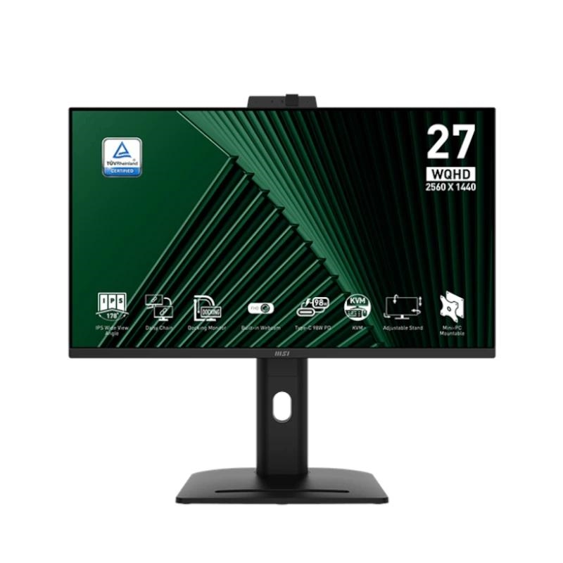 MSI Pro MP275QPDG monitor de ecrã 68,6 cm (27") 2560 x 1440 pixels Wide Quad HD LCD Preto