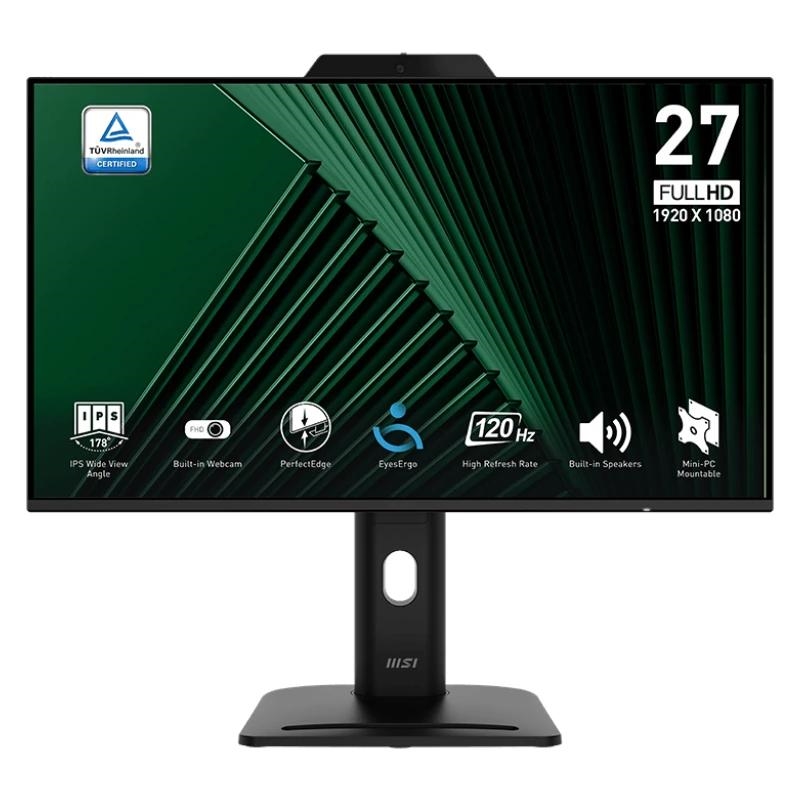 MSI PRO MP272PMG monitor de ecrã 68,6 cm (27") 1920 x 1080 pixels Full HD LCD Preto