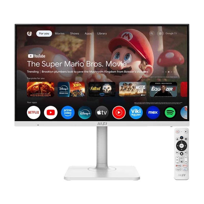 MSI Modern MD272UPSW monitor de ecrã 68,6 cm (27") 3840 x 2160 pixels 4K Ultra HD Branco