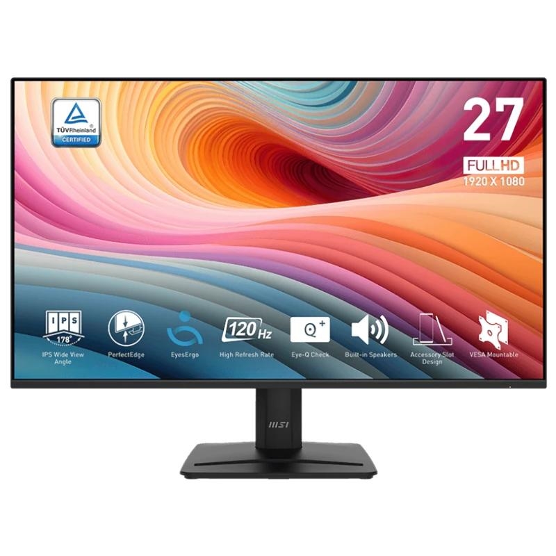 MSI Pro MP275 E2 monitor de ecrã 68,6 cm (27") 1920 x 1080 pixels Full HD LED Preto