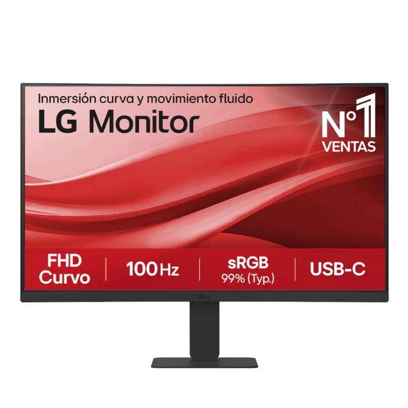 LG 24U421A-B monitor de ecrã 60,5 cm (23.8") 1920 x 1080 pixels Full HD LED Preto