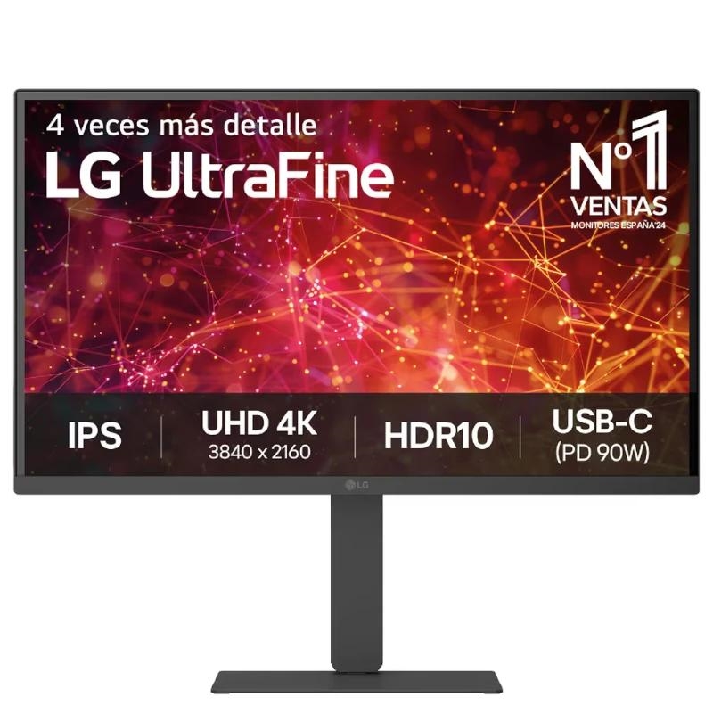 LG 27U730A-B monitor de ecrã 68,6 cm (27") 3840 x 2160 pixels 4K Ultra HD Preto