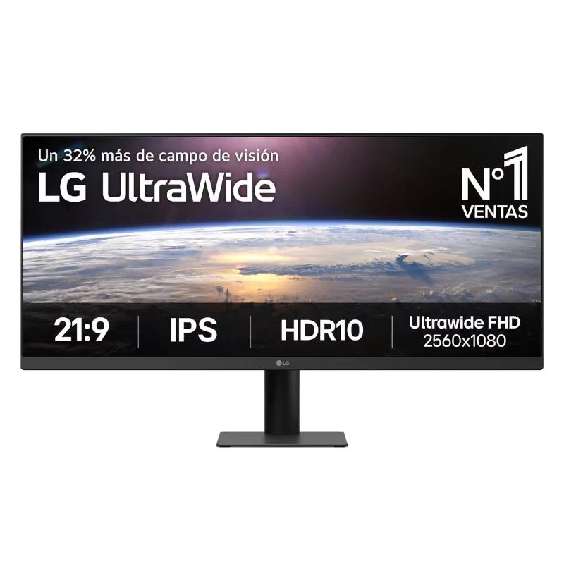 LG 29U511A-B monitor de ecrã 73,7 cm (29") 2560 x 1080 pixels WFHD LCD Preto