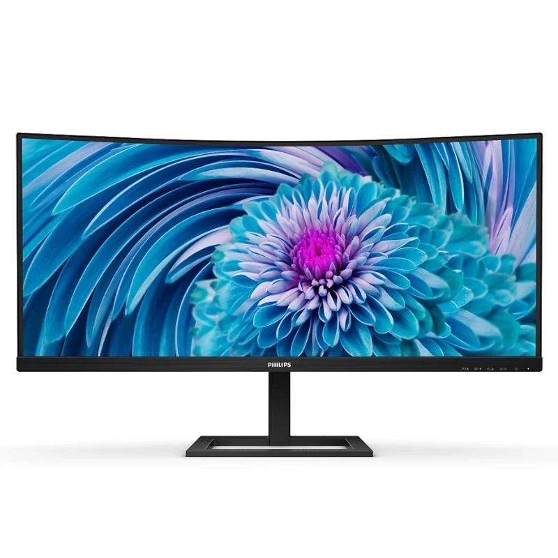Philips E Line 346E2CUAE/00 monitor de ecrã 86,4 cm (34") 3440 x 1440 pixels Wide Quad HD+ LCD Preto