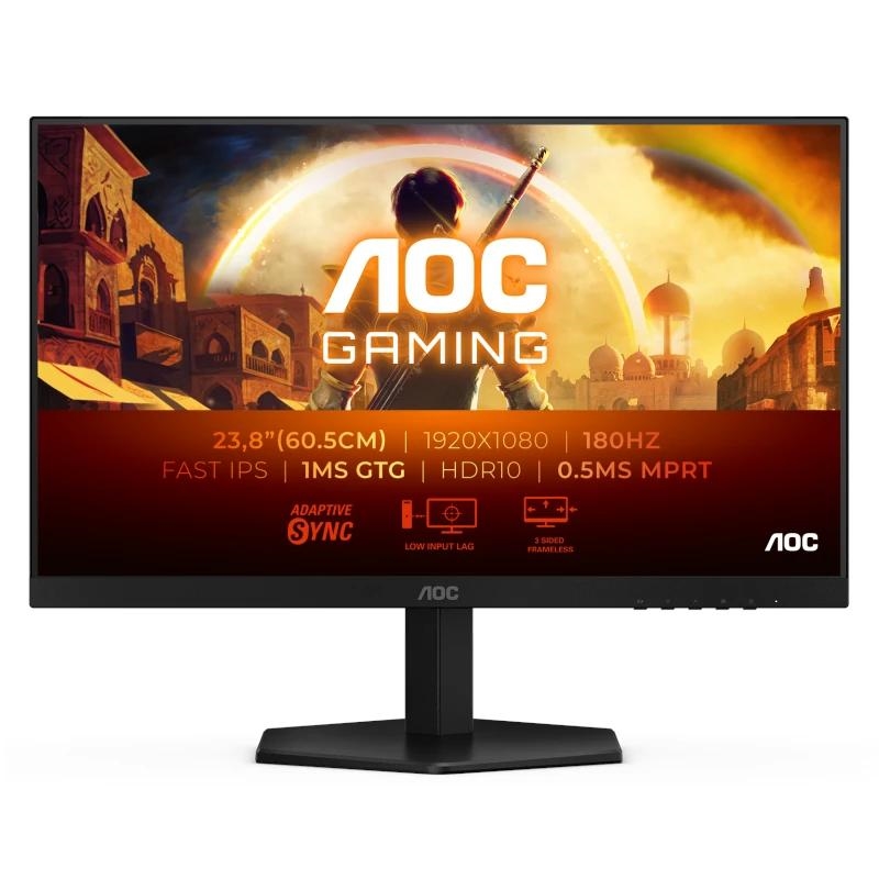 AOC G4 24G42E monitor de ecrã 60,5 cm (23.8") 1920 x 1080 pixels Full HD LCD Preto