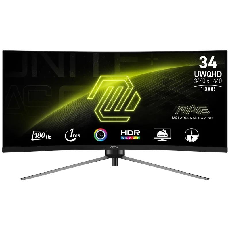MSI | MAG345CQR E20 34"UWQHD 200hZ curv | 200Hz | VA