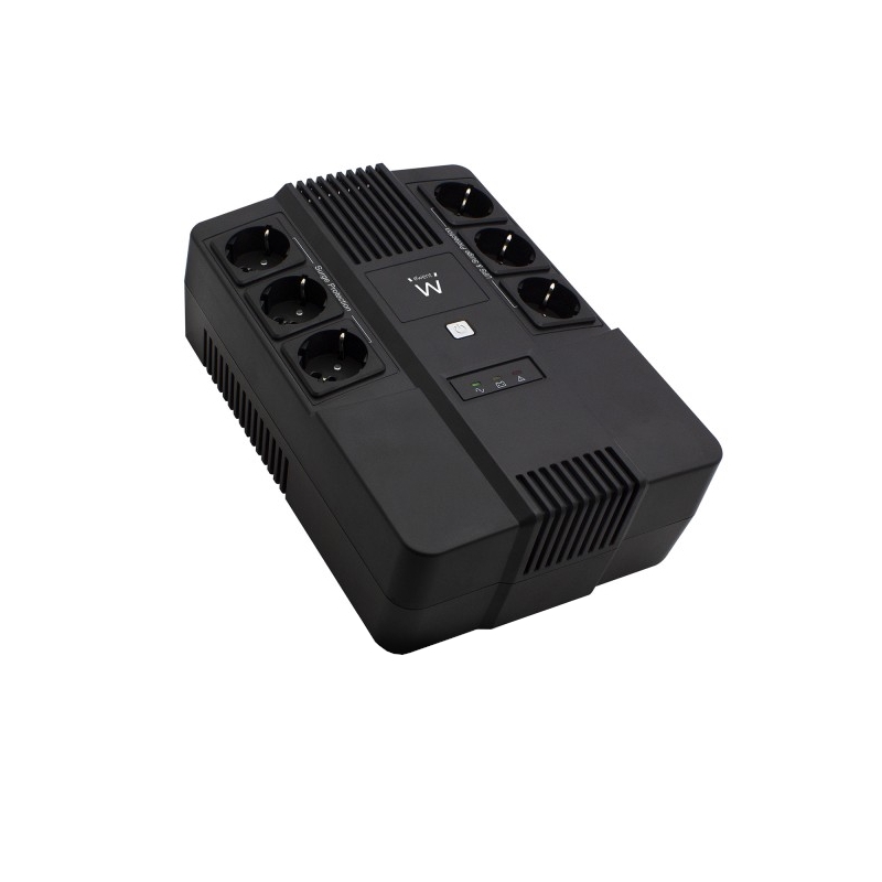 Ewent EW3945 UPS Linha interativa 0,6 kVA 360 W 1 tomada(s) CA