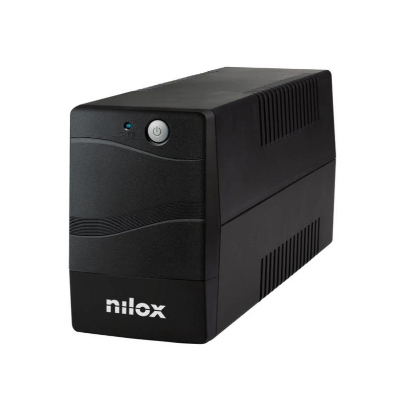 Nilox NXGCLI8001X5V2 UPS Linha interativa 0,8 kVA 560 W 2 tomada(s) CA