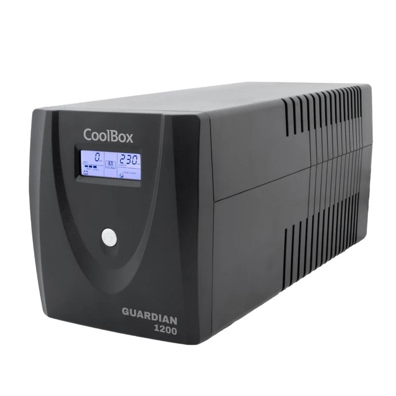 CoolBox Guardian 3 LCD 1200VA UPS Linha interativa 1,2 kVA 720 W 4 tomada(s) CA