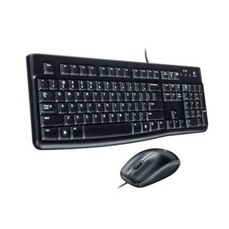 Logitech 920-002550 teclado Rato incluído USB QWERTY Espanhol Preto