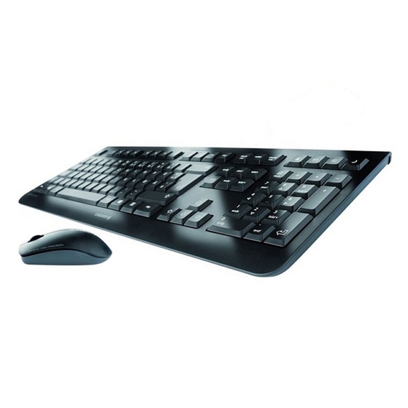CHERRY DW 3000 teclado Rato incluído RF Wireless Espanhol Preto