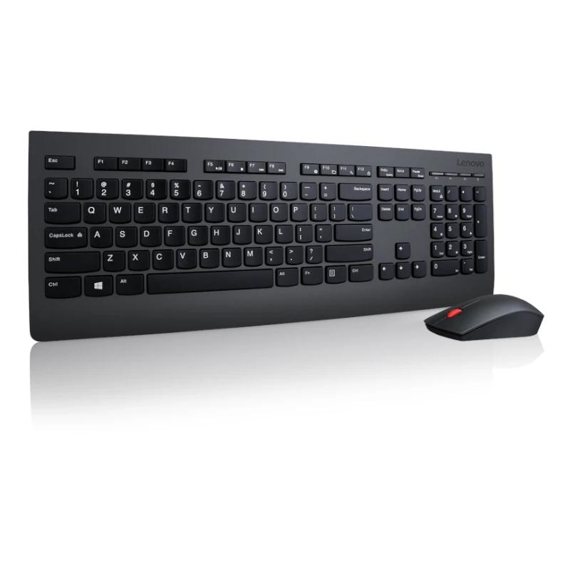 Lenovo 4X30H56823 teclado Rato incluído Escritório RF Wireless Espanhol Preto
