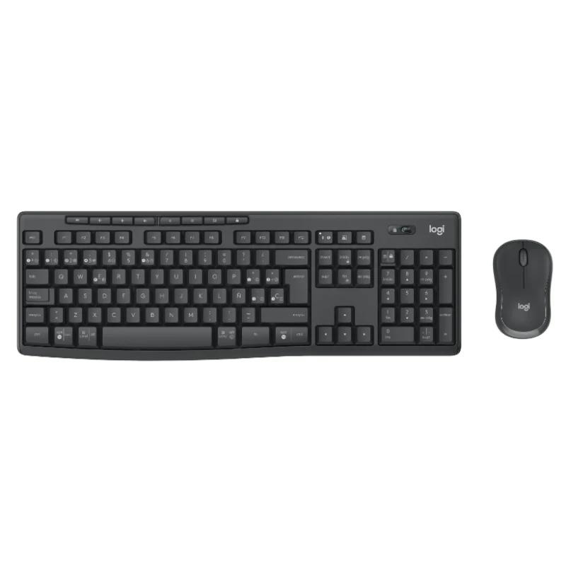 Logitech 920-012071 teclado Rato incluído Escritório Bluetooth QWERTY Espanhol Grafite