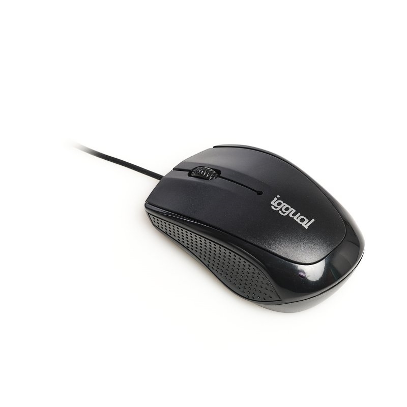 iggual IGG316849 rato Escritório Ambidestro USB Type-A Ótico 800 DPI