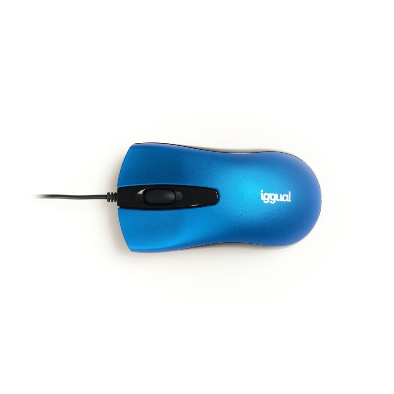 iggual IGG317631 rato Escritório Ambidestro USB Type-A 1200 DPI