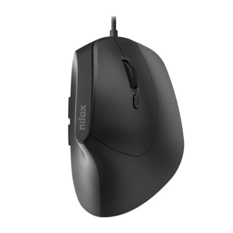 Nilox MOUSB3013 rato Escritório USB Type-A Ótico 3600 DPI