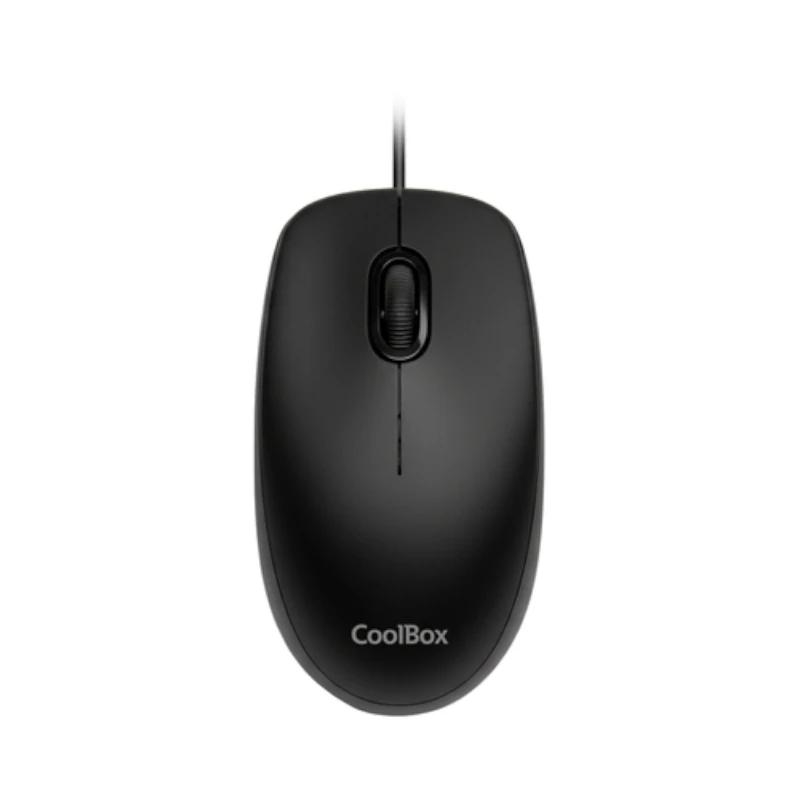 Coolbox | Ratón U01 USB 1600DPI Negro