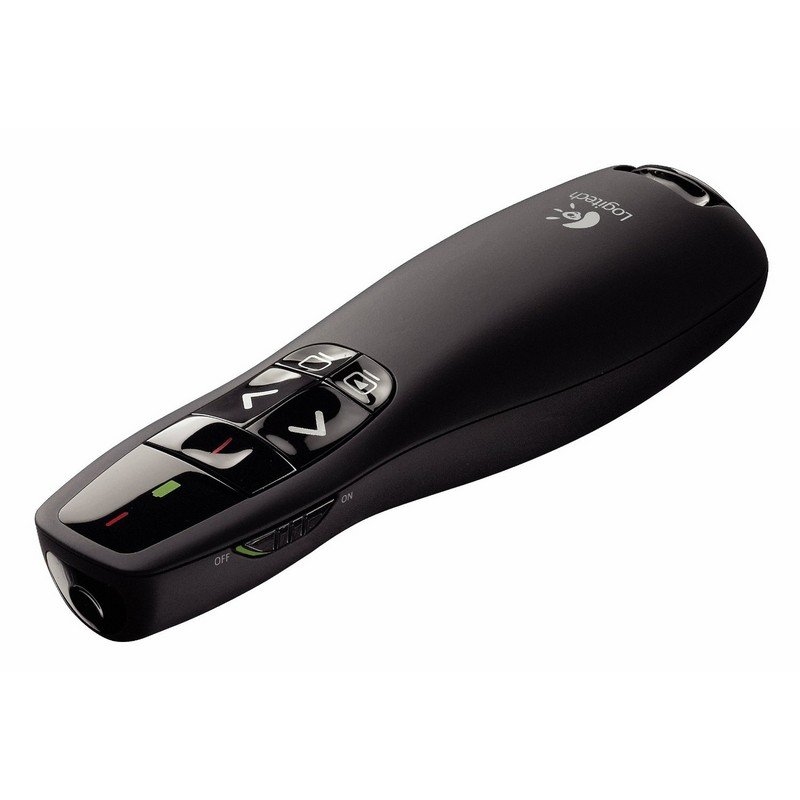 Logitech 910-001356 comando para apresentações RF Preto