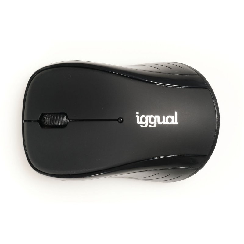 iggual IGG316825 rato Escritório Ambidestro RF Wireless 1600 DPI