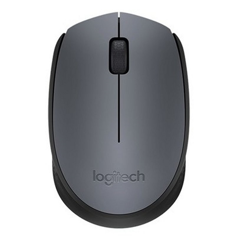 Logitech M170 Grey-K rato Escritório Ambidestro RF Wireless Ótico 1000 DPI