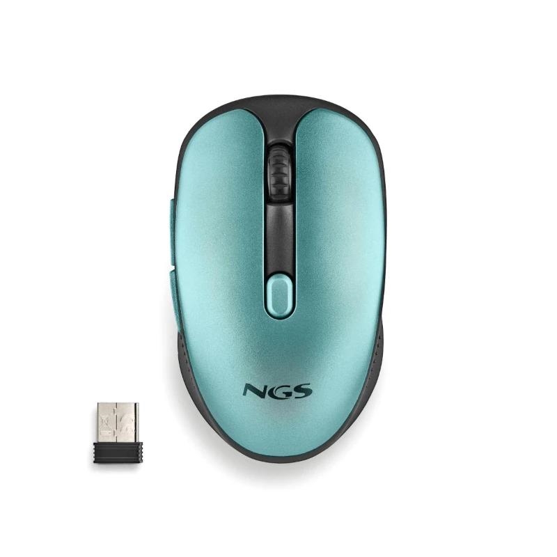 NGS EVO RUST rato Escritório Mão direita RF Wireless Ótico 1600 DPI