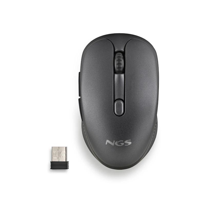 NGS EVO RUST rato Escritório Mão direita RF Wireless Ótico 1600 DPI