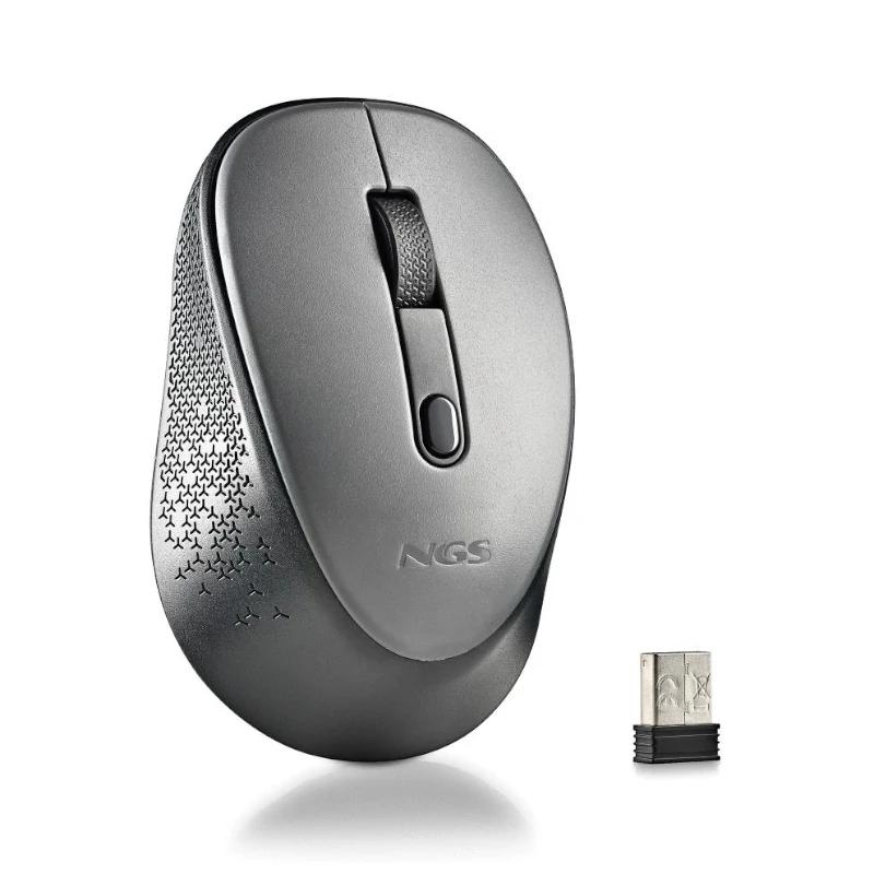 NGS DEW rato Escritório Ambidestro RF Wireless Ótico 1600 DPI
