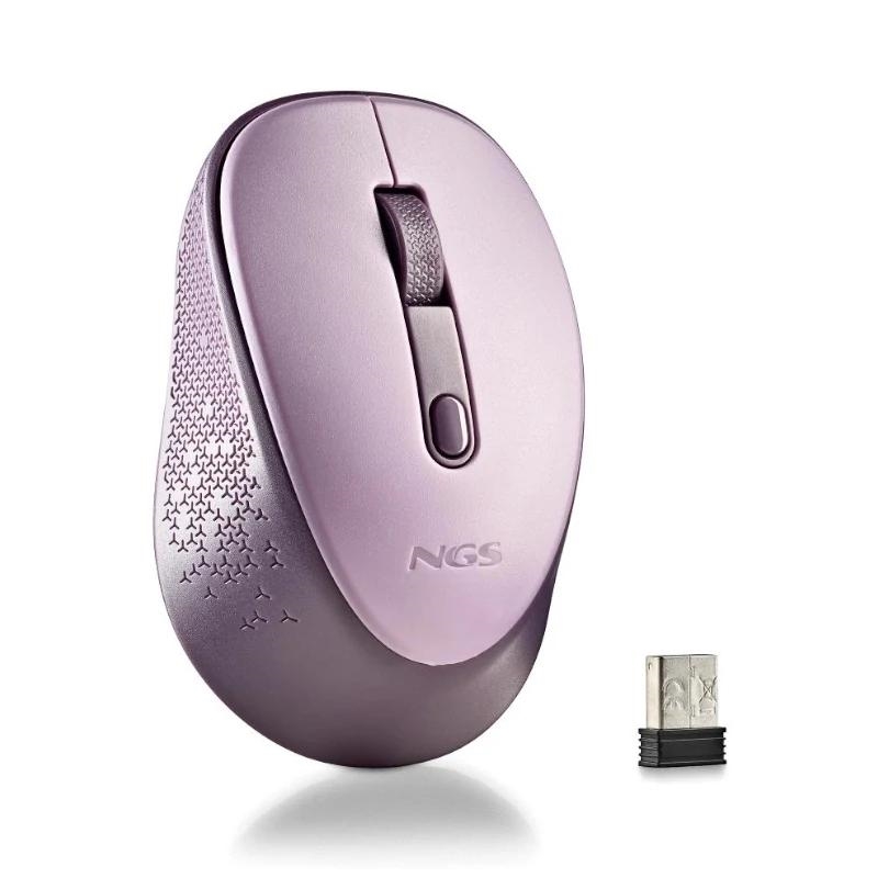 NGS DEW rato Escritório Ambidestro RF Wireless Ótico 1600 DPI