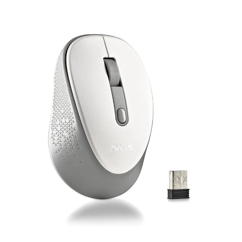 NGS DEW rato Escritório Ambidestro RF Wireless Ótico 1600 DPI