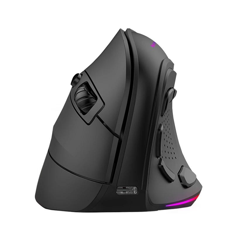 Mars Gaming MMSK rato Jogos Mão direita RF Wireless + Bluetooth Ótico 8400 DPI