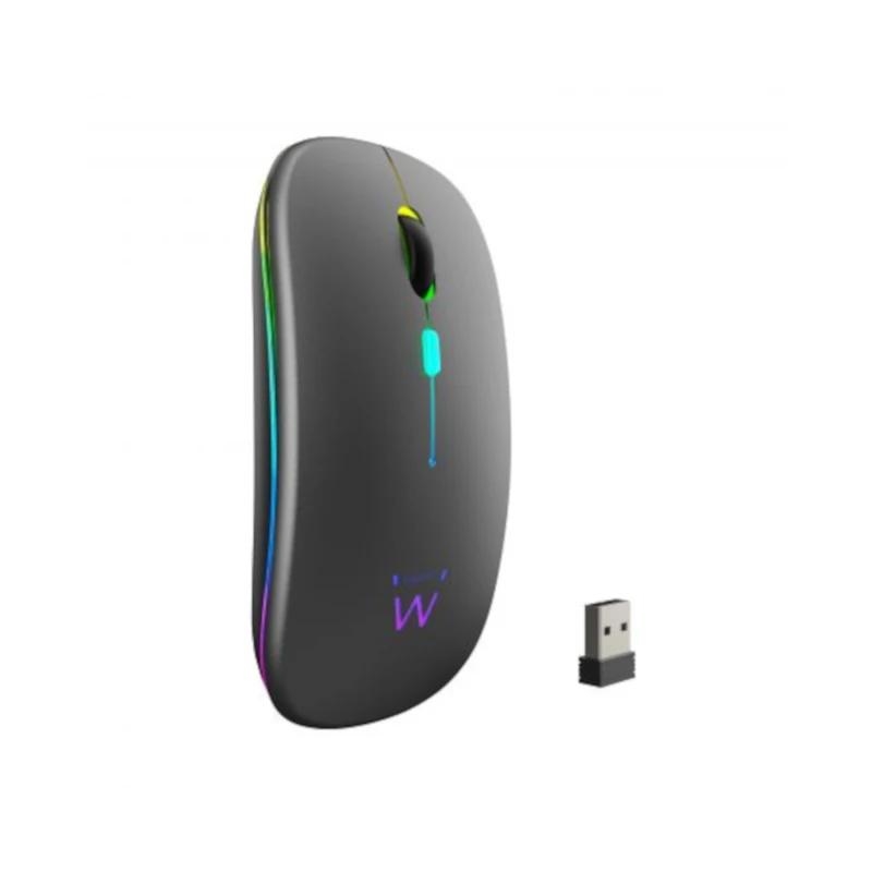 Ewent EW3242 rato Universal Ambidestro RF Wireless + Bluetooth Ótico 1600 DPI