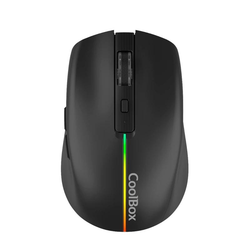 CoolBox W01 rato Jogos Mão direita RF Wireless Ótico 1600 DPI