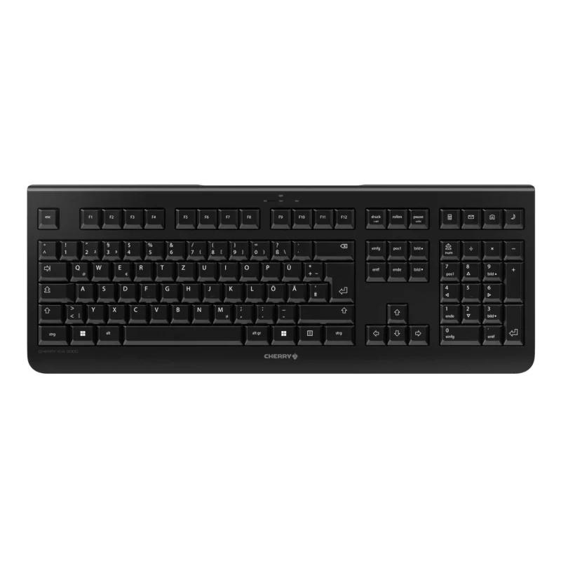 CHERRY KW 3000 teclado Universal RF Wireless QWERTY Espanhol Preto