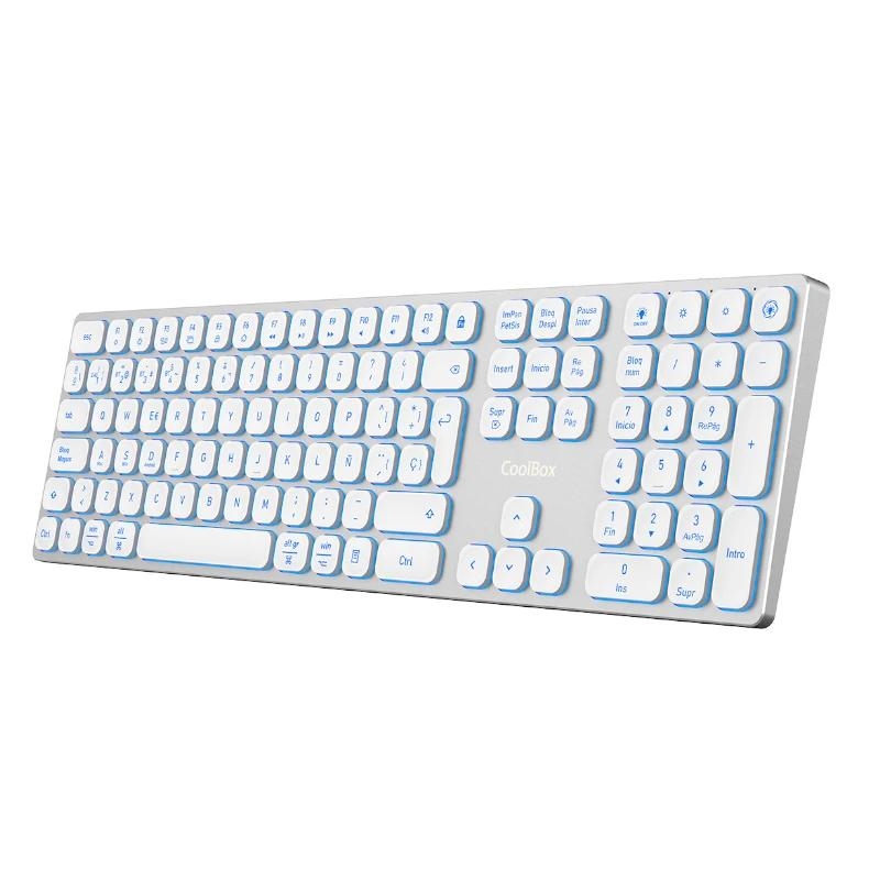 CoolBox COO-TEW02-BKW teclado