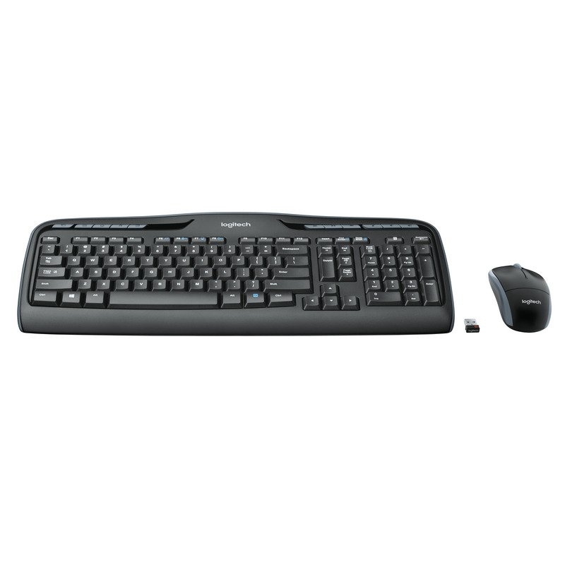 Logitech Wireless Combo MK330 teclado Rato incluído Escritório RF Wireless QWERTY Nórdico