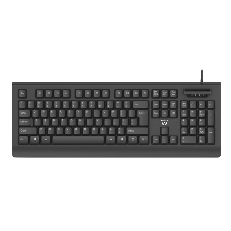 Ewent EW3286 teclado Universal USB QWERTY Espanhol Preto