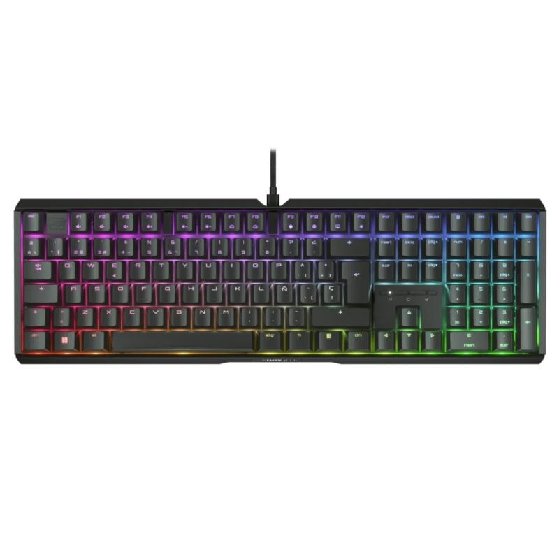 CHERRY XTRFY MX 3.1 RGB teclado Jogos USB QWERTY Espanhol Preto