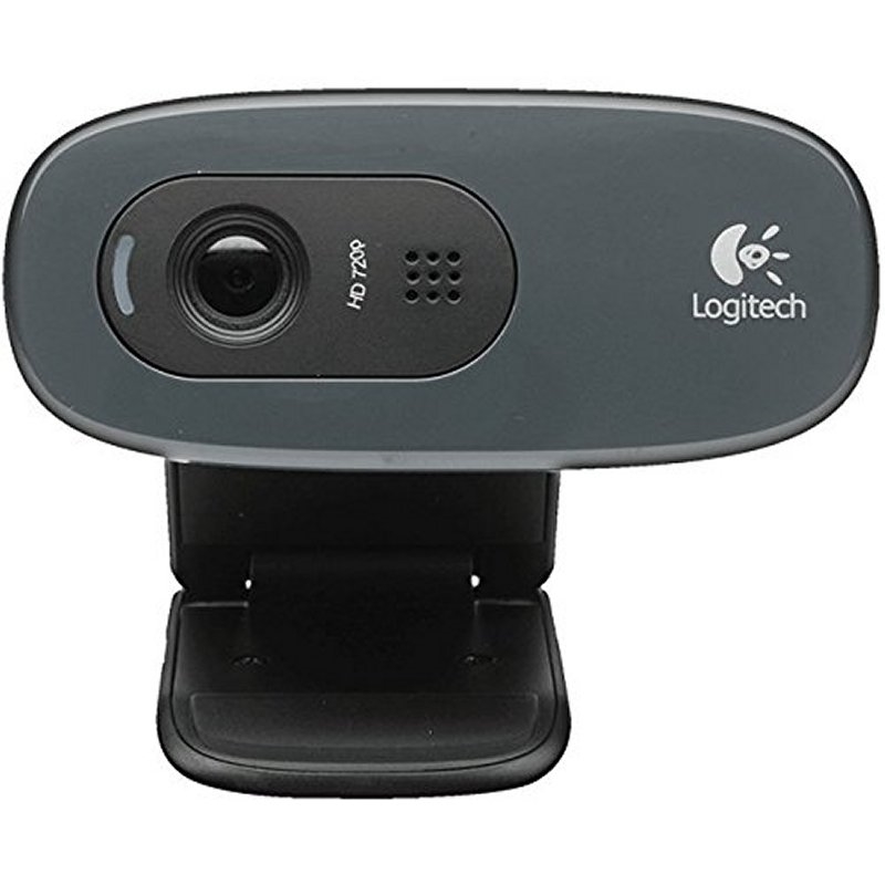 Logitech 960-001063 webcam 3 MP 1280 x 720 pixels USB Cinzento, Cinzento Escuro