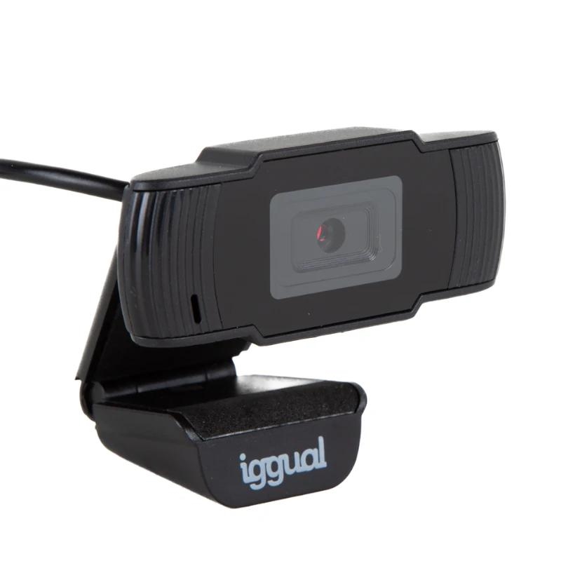 iggual IGG318980 webcam 1280 x 720 pixels USB Preto
