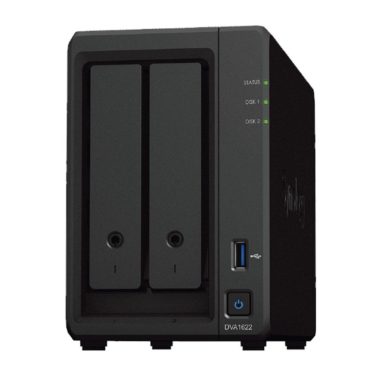 Synology | DVA1622 NVR 2Bay | 3.5" | 4K | 6GB | 4GB