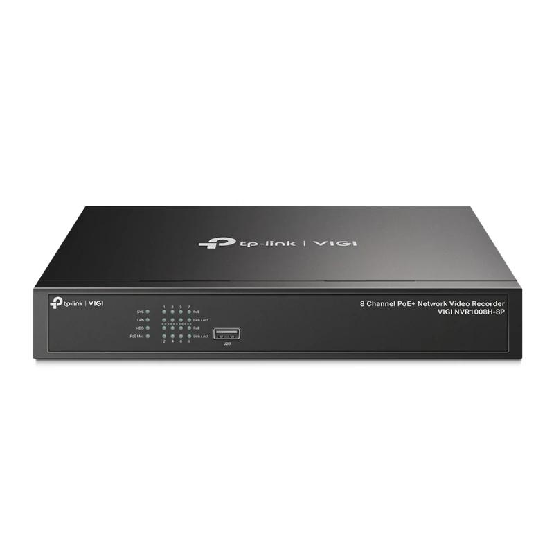 TP-Link VIGI NVR1008H-8P Preto
