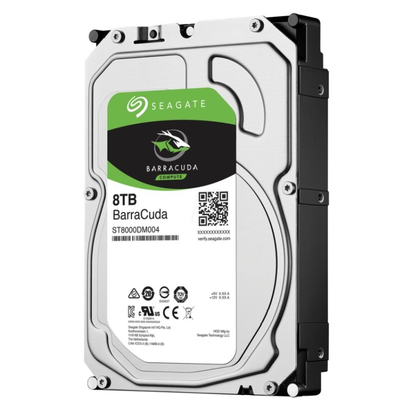 Seagate Barracuda ST8000DM004 unidade de disco rígido 8 TB 5400 RPM 256 MB 3.5" Serial ATA III