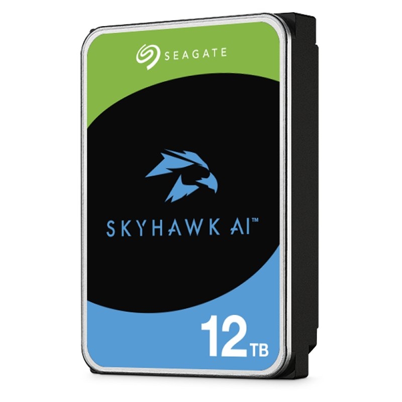 Seagate SkyHawk AI unidade de disco rígido 12 TB 7200 RPM 256 MB 3.5" Serial ATA III