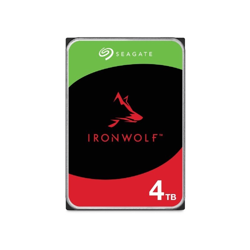 Seagate IronWolf ST4000VN006 unidade de disco rígido 4 TB 5400 RPM 256 MB 3.5" Serial ATA III