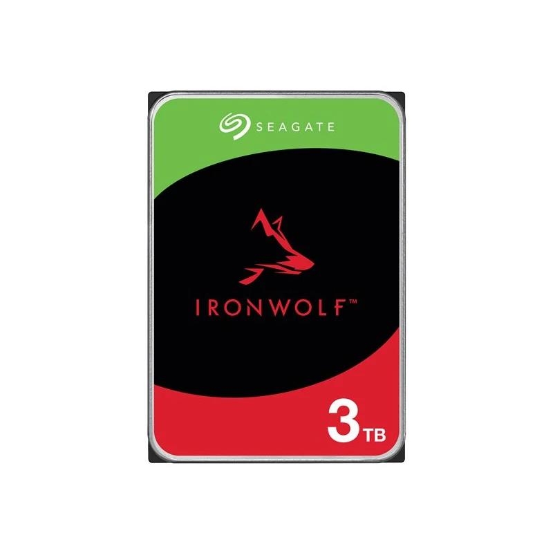Seagate IronWolf ST3000VN006 unidade de disco rígido 3 TB 5400 RPM 256 MB 3.5" Serial ATA III