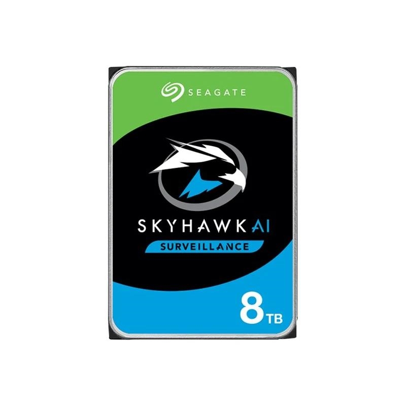 Seagate SkyHawk AI unidade de disco rígido 8 TB 7200 RPM 256 MB 3.5" Serial ATA III