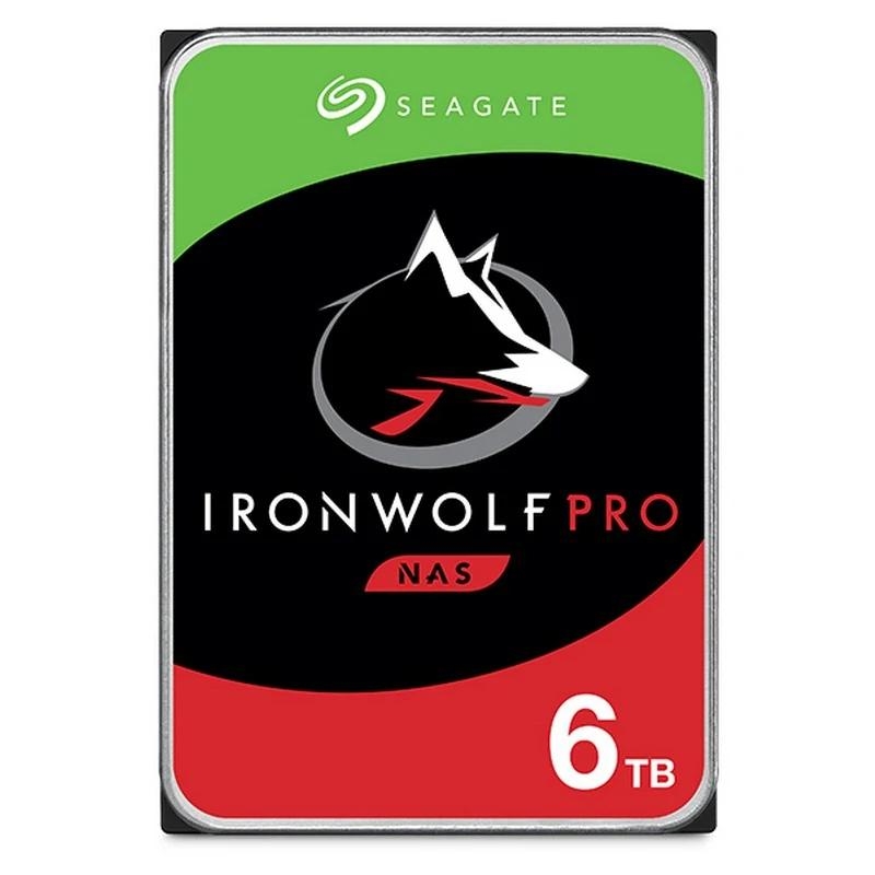 Seagate IronWolf Pro ST6000NT001 unidade de disco rígido 6 TB 7200 RPM 256 MB 3.5"